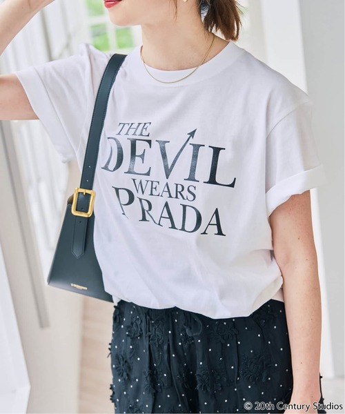 Spick & Span(スピックアンドスパン)の「《WEB限定 / 追加4》GOOD ROCK SPEED 別注The DEVIL WEARS PRADA(Tシャツ/カットソー・レディース・ブラック/ライトホワイト/ホワイト/ホワイト系その他/ホワイト×ホワイト・FREE)」の12枚目の写真