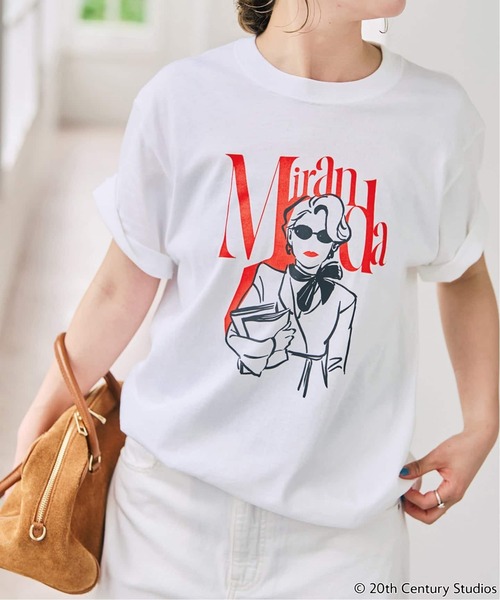 Spick & Span(スピックアンドスパン)の「《WEB限定 / 追加4》GOOD ROCK SPEED 別注The DEVIL WEARS PRADA(Tシャツ/カットソー・レディース・ブラック/ライトホワイト/ホワイト/ホワイト系その他/ホワイト×ホワイト・FREE)」の13枚目の写真