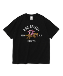 ジェジュポニー 半袖Tシャツ (ブラック)