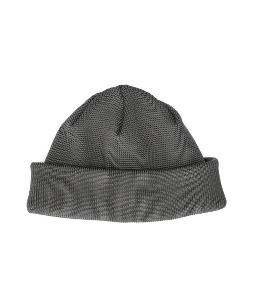 OVERRIDE（オーバーライド）の「OVERRIDE  REP LOW WATCH CAP / オーバーライド（ニットキャップ/ビーニー・メンズ・ダークベージュ/ダークグレー/ダークネイビー/ライトグリーン・57~59cm）」の9枚目の写真