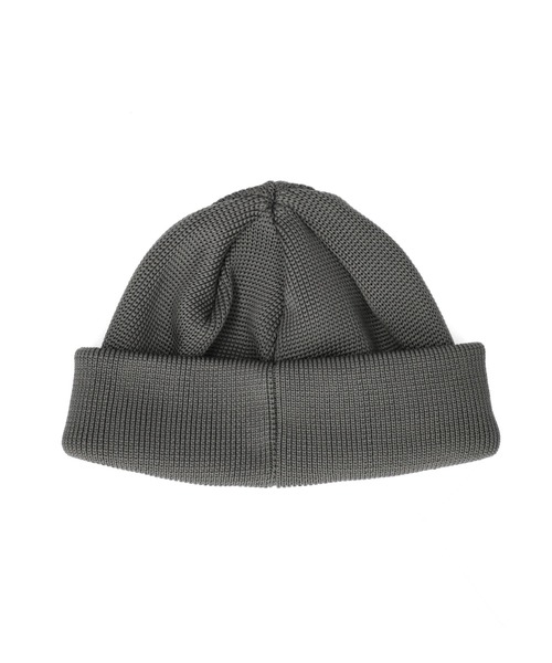 OVERRIDE（オーバーライド）の「OVERRIDE  REP LOW WATCH CAP / オーバーライド（ニットキャップ/ビーニー・メンズ・ダークベージュ/ダークグレー/ダークネイビー/ライトグリーン・57~59cm）」の10枚目の写真