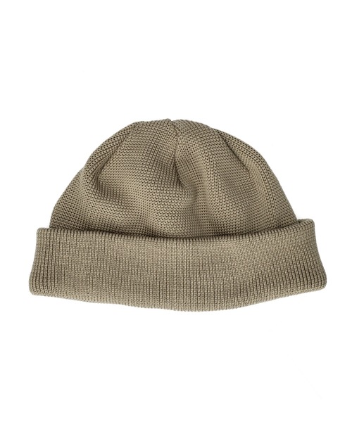 OVERRIDE（オーバーライド）の「OVERRIDE  REP LOW WATCH CAP / オーバーライド（ニットキャップ/ビーニー・メンズ・ダークベージュ/ダークグレー/ダークネイビー/ライトグリーン・57~59cm）」の17枚目の写真