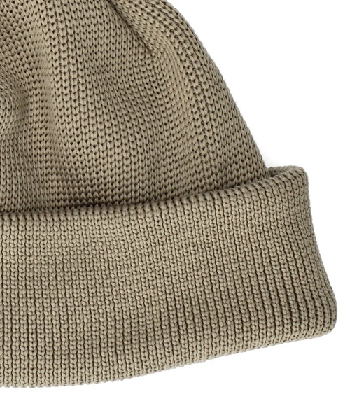 OVERRIDE（オーバーライド）の「OVERRIDE  REP LOW WATCH CAP / オーバーライド（ニットキャップ/ビーニー・メンズ・ダークベージュ/ダークグレー/ダークネイビー/ライトグリーン・57~59cm）」の19枚目の写真
