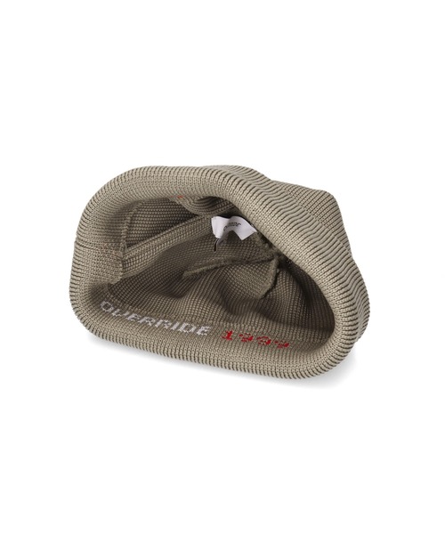 OVERRIDE（オーバーライド）の「OVERRIDE  REP LOW WATCH CAP / オーバーライド（ニットキャップ/ビーニー・メンズ・ダークベージュ/ダークグレー/ダークネイビー/ライトグリーン・57~59cm）」の20枚目の写真