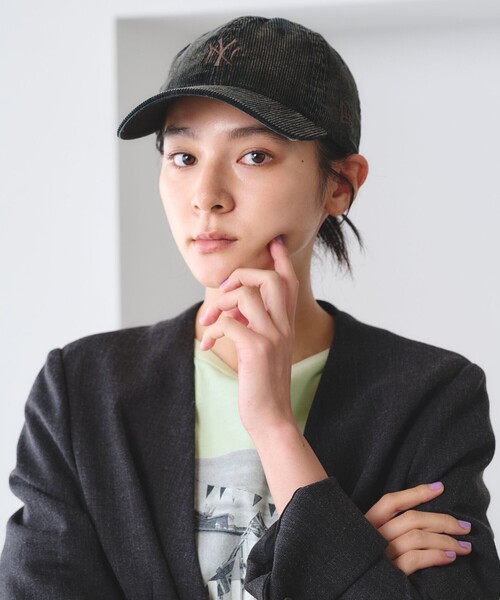 別注】＜NEW ERA＞コーデュロイ ロゴ キャップ（キャップ）｜NEW ERA