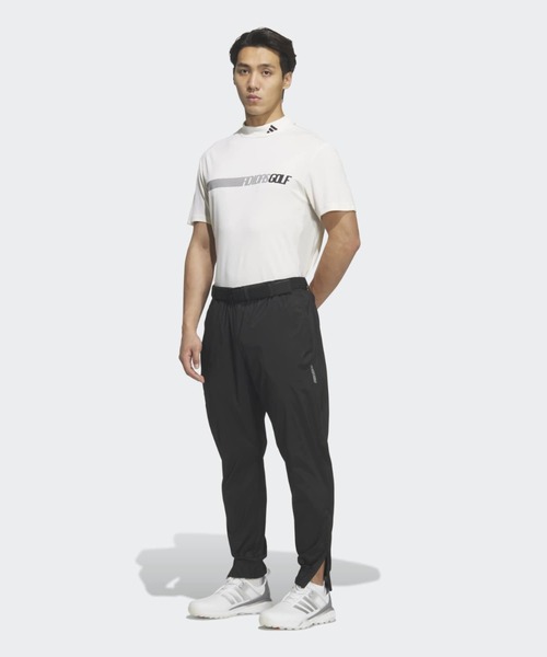 adidas（アディダス）の「モックネック 半袖ポロシャツ【adidas Golf/アディダスゴルフ】（ポロシャツ・メンズ・ホワイト・XX-LARGE/3XL/LARGE/MEDIUM/SMALL/X-LARGE）」の5枚目の写真