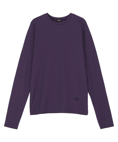 ZUCCa(ズッカ)の「BRIGHT JERSEY / カットソー(スウェット・レディース・ダークパープル/イエロー/ライトブルー・M size)」の3枚目の写真