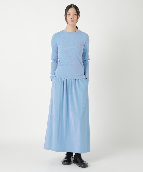 ZUCCa(ズッカ)の「BRIGHT JERSEY / カットソー(スウェット・レディース・ダークパープル/イエロー/ライトブルー・M size)」の7枚目の写真
