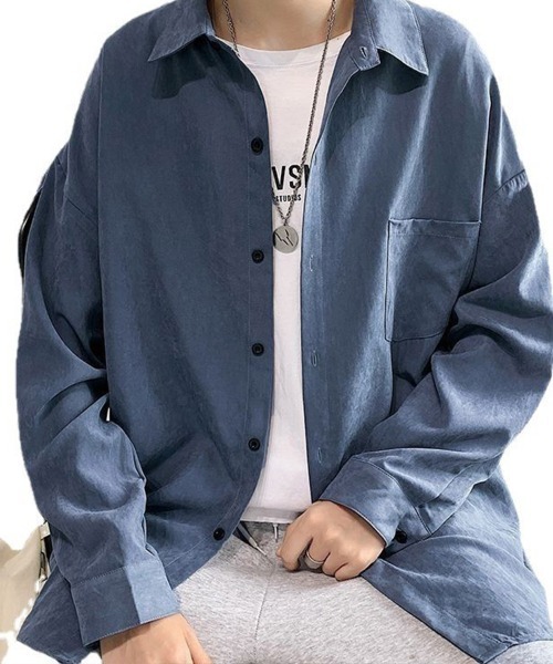 KELVIN（ケルヴァン）の「Urban Loose Shirt アーバンルーズシャツ（シャツ/ブラウス・メンズ・ホワイト・MEDIUM/LARGE）」の9枚目の写真