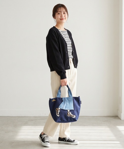 mis zapatos(ミス サパト)の「mis zapatos ロングスカート2WAYミニショルダー(ショルダーバッグ・レディース・ブラック/ナチュラル/ネイビー/ピンク/カーキ・FREE)」の10枚目の写真