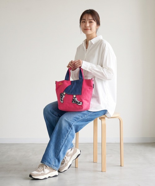 mis zapatos(ミス サパト)の「mis zapatos ロングスカート2WAYミニショルダー(ショルダーバッグ・レディース・ブラック/ナチュラル/ネイビー/ピンク/カーキ・FREE)」の17枚目の写真