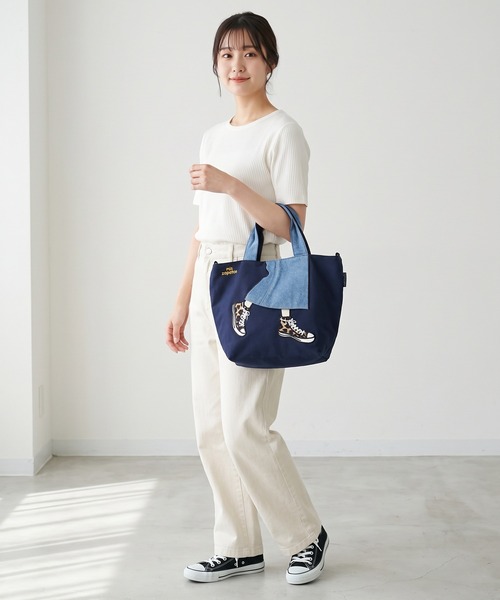 mis zapatos(ミス サパト)の「mis zapatos ロングスカート2WAYミニショルダー(ショルダーバッグ・レディース・ブラック/ナチュラル/ネイビー/ピンク/カーキ・FREE)」の13枚目の写真