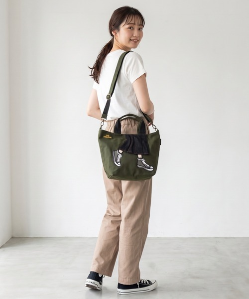 mis zapatos(ミス サパト)の「mis zapatos ロングスカート2WAYミニショルダー(ショルダーバッグ・レディース・ブラック/ナチュラル/ネイビー/ピンク/カーキ・FREE)」の9枚目の写真
