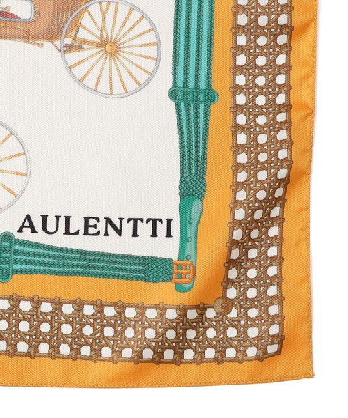 SHIPS any(シップス エニィ)の「AULENTTI: アソート プリント スカーフ(ストール/ショール・レディース・ブラウン/グリーン・ONE SIZE)」の3枚目の写真