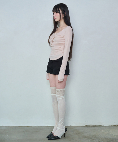 REISE MIYA（レイズミヤ）の「ペイソフトシャーリングトップ [ベイビーピンク]（Tシャツ/カットソー・レディース・その他・SMALL/MEDIUM）」の3枚目の写真
