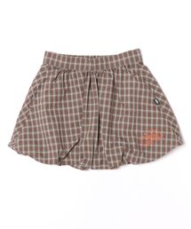 VANS ヴァンズ W CHECK BALLOON SKIRT ショートパンツ 126K3151001 ABC-MART限定 ORANGE