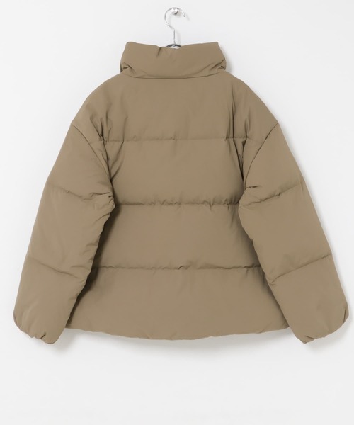 ITEMS URBANRESEARCH（アイテムズ アーバンリサーチ）の「フレンチダウン（ダウンジャケット/コート・レディース・ベージュ系その他/ブラック・FREE）」の22枚目の写真