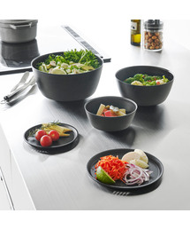 tower（タワー）の「傾けて混ぜやすい調理ボウル タワー 5点セット 電子レンジ対応（キッチンツール）」