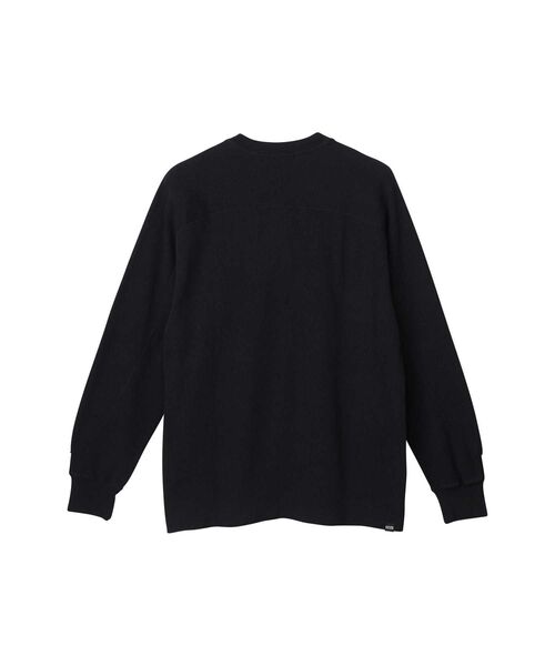 HYSTERIC GLAMOUR(ヒステリックグラマー)の「DIAMOND LOGO ヘンリーネックスウェット(スウェット・メンズ・レッド/ブラック/ホワイト・LARGE/X-LARGE/MEDIUM/SMALL)」の8枚目の写真