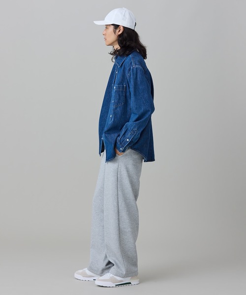 LACOSTE(ラコステ)の「パール調スナップボタン デニムシャツ(シャツ/ブラウス・メンズ・ブルー/ダークネイビー・38/40/39/41)」の17枚目の写真