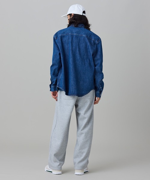 LACOSTE(ラコステ)の「パール調スナップボタン デニムシャツ(シャツ/ブラウス・メンズ・ブルー/ダークネイビー・38/40/39/41)」の18枚目の写真