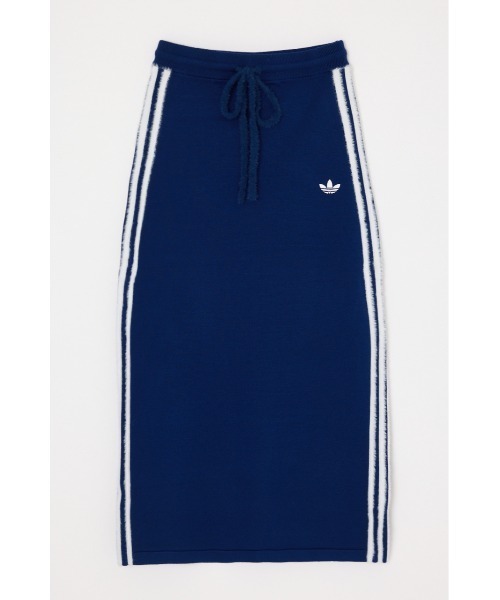 adidas Originals(アディダスオリジナルス)の「ニット スカート(スカート・レディース・ブラック/ネイビー・MEDIUM)」の1枚目の写真