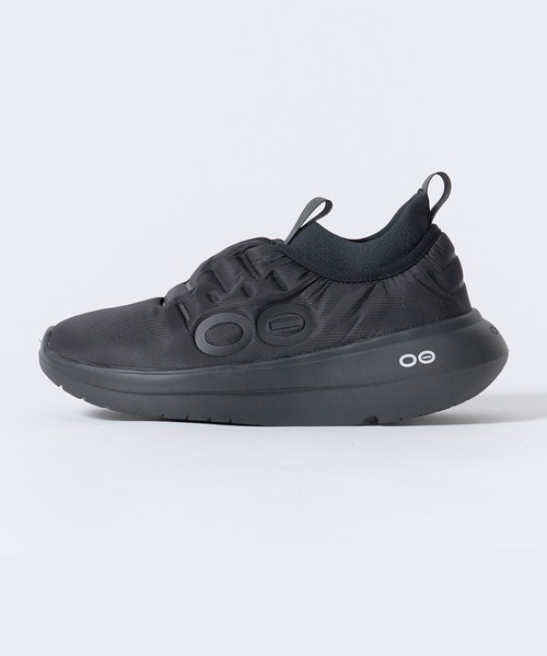 OOFOS(ウーフォス)の「OOFOS/ウーフォス Men's OOmy Thermo Zen ウーマイ サーモ ゼン リカバリーシューズ 軽量 スリッポン スニーカー メンズ 2026年 秋 秋服 冬 冬服(スリッポン・メンズ・ブラック・26cm/27cm/28cm)」の8枚目の写真