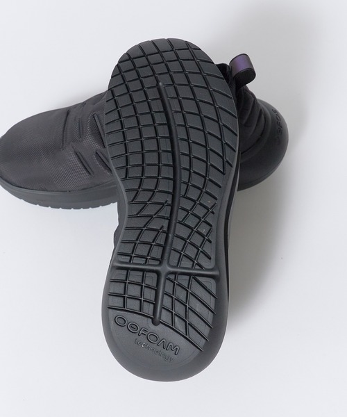 OOFOS(ウーフォス)の「OOFOS/ウーフォス Men's OOmy Thermo Zen ウーマイ サーモ ゼン リカバリーシューズ 軽量 スリッポン スニーカー メンズ 2026年 秋 秋服 冬 冬服(スリッポン・メンズ・ブラック・26cm/27cm/28cm)」の12枚目の写真