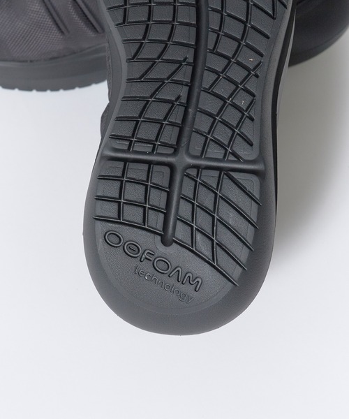 OOFOS(ウーフォス)の「OOFOS/ウーフォス Men's OOmy Thermo Zen ウーマイ サーモ ゼン リカバリーシューズ 軽量 スリッポン スニーカー メンズ 2026年 秋 秋服 冬 冬服(スリッポン・メンズ・ブラック・26cm/27cm/28cm)」の10枚目の写真