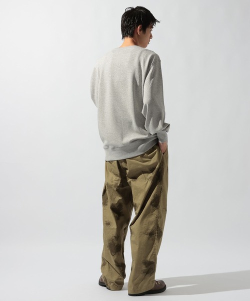 Champion(チャンピオン)の「【Champion(チャンピオン)】別注 NATOKii(ネイトゥーキー)クルースウェット(スウェット・メンズ・ネイビー/グレー/レッド・MEDIUM/LARGE)」の5枚目の写真