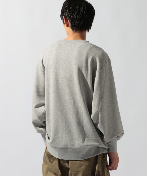 Champion(チャンピオン)の「【Champion(チャンピオン)】別注 NATOKii(ネイトゥーキー)クルースウェット(スウェット・メンズ・ネイビー/グレー/レッド・MEDIUM/LARGE)」の7枚目の写真