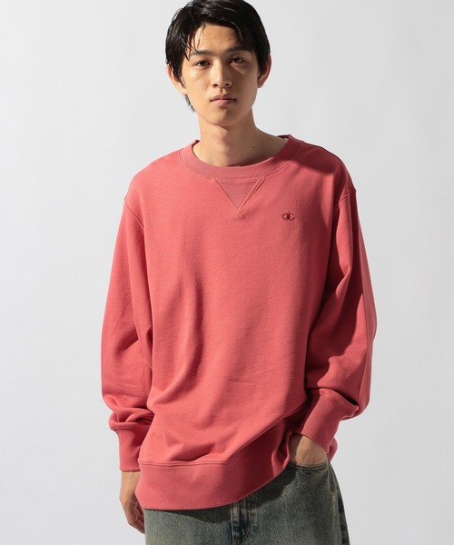 Champion(チャンピオン)の「【Champion(チャンピオン)】別注 NATOKii(ネイトゥーキー)クルースウェット(スウェット・メンズ・ネイビー/グレー/レッド・MEDIUM/LARGE)」の14枚目の写真