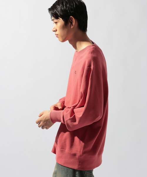 Champion(チャンピオン)の「【Champion(チャンピオン)】別注 NATOKii(ネイトゥーキー)クルースウェット(スウェット・メンズ・ネイビー/グレー/レッド・MEDIUM/LARGE)」の15枚目の写真