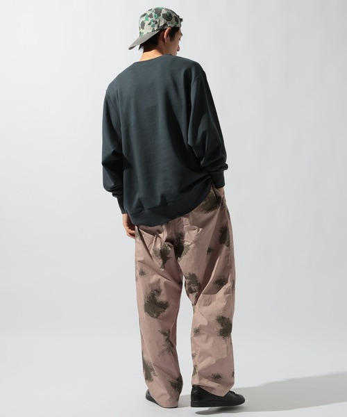 Champion(チャンピオン)の「【Champion(チャンピオン)】別注 NATOKii(ネイトゥーキー)クルースウェット(スウェット・メンズ・ネイビー/グレー/レッド・MEDIUM/LARGE)」の9枚目の写真