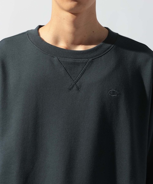 Champion(チャンピオン)の「【Champion(チャンピオン)】別注 NATOKii(ネイトゥーキー)クルースウェット(スウェット・メンズ・ネイビー/グレー/レッド・MEDIUM/LARGE)」の19枚目の写真