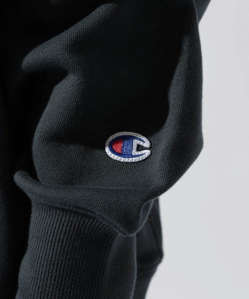 Champion(チャンピオン)の「【Champion(チャンピオン)】別注 NATOKii(ネイトゥーキー)クルースウェット(スウェット・メンズ・ネイビー/グレー/レッド・MEDIUM/LARGE)」の22枚目の写真