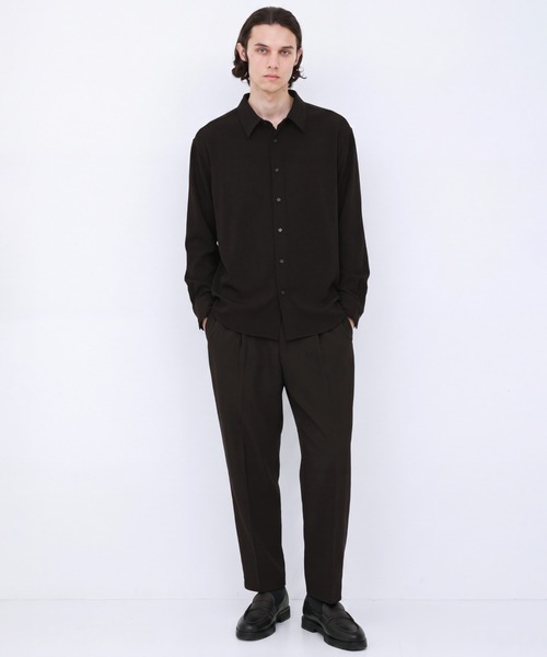 UNITED TOKYO(ユナイテッドトウキョウ)の「COLD DRY -AUTUMN- シームレスイージーパンツ(その他パンツ・メンズ・ダークグレー/ダークブラウン/ブラック・1/2)」の6枚目の写真
