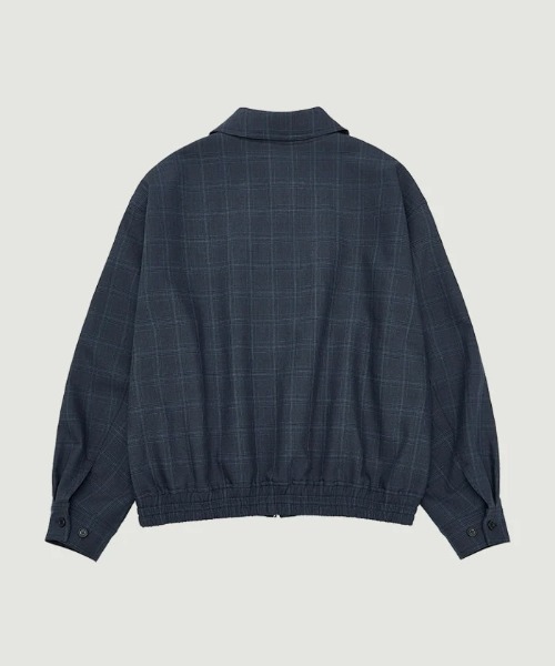 GRVRGROVE（グローブ）の「MARINA CHECK JACKET（テーラードジャケット・レディース・チェック・フリー）」の2枚目の写真