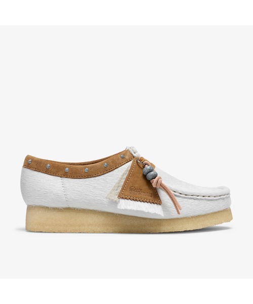 Wallabee. / レディース ワラビー（オフホワイトインタレスト