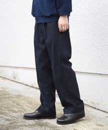 〈撥水/手洗い可能〉CALNAVA(R) 2タック セミワイド テーパード イージーパンツ◇