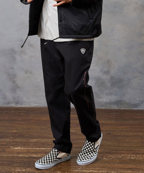 No Rain No Rainbow(ノーレインノーレインボー)の「mp15422- heartbeat print climb pants クライムパンツ(NR26W-17)(その他パンツ・メンズ・ネイビー/ブラック×ホワイト/ブラック×ピンク・L/S/M)」の14枚目の写真