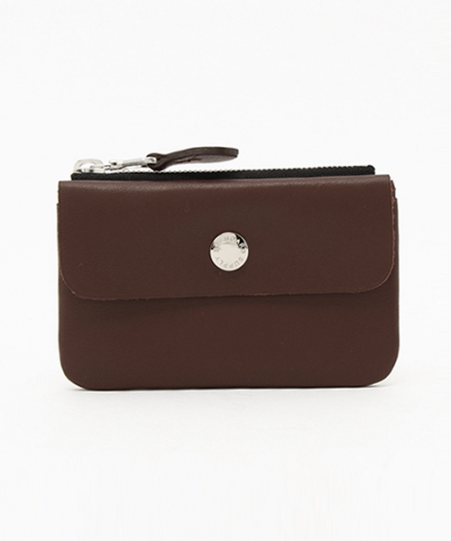 STANDARD SUPPLY（スタンダードサプライ）の「スタンダードサプライ / PAL パル / KEY CASE  キーケース カードケース ミニ財布 本革（キーケース/キーアクセサリー・レディース・ベージュ/ブラウン/レッド/ブラック/グレー/ネイビー/ホワイト/イエロー/ライトベージュ/ブルー/ピンク/ライトグレー/オリーブ/ブルーグレー/ブルー系その他/ダークグリーン/グレイッシュベージュ/サックスブルー/グレイッシュブルー/マスタード/スミクロ/チャコールグレー/ダークブラウン/コーラルピンク/ダークグリーン系/カーキ・FREE）」の9枚目の写真