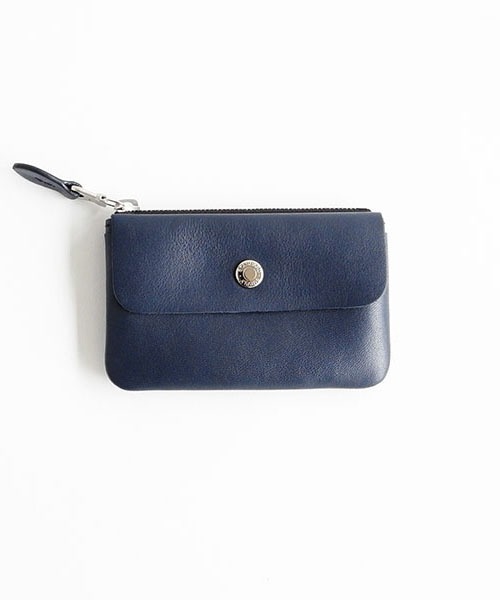 STANDARD SUPPLY（スタンダードサプライ）の「スタンダードサプライ / PAL パル / KEY CASE  キーケース カードケース ミニ財布 本革（キーケース/キーアクセサリー・レディース・ベージュ/ブラウン/レッド/ブラック/グレー/ネイビー/ホワイト/イエロー/ライトベージュ/ブルー/ピンク/ライトグレー/オリーブ/ブルーグレー/ブルー系その他/ダークグリーン/グレイッシュベージュ/サックスブルー/グレイッシュブルー/マスタード/スミクロ/チャコールグレー/ダークブラウン/コーラルピンク/ダークグリーン系/カーキ・FREE）」の17枚目の写真