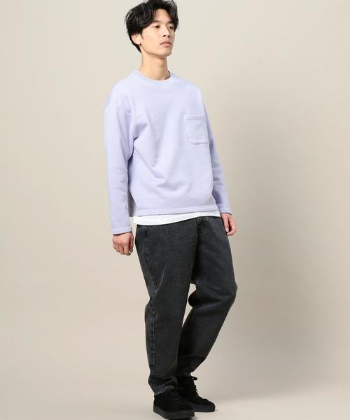 BEAUTY&YOUTH UNITED ARROWS(ビューティーアンドユースユナイテッドアローズ)の「BY バルーン デニムパンツ -MADE IN JAPAN- ◆(デニムパンツ・メンズ・ターコイズブルー/ブラック・30inch/32inch/28inch/34inch)」の13枚目の写真