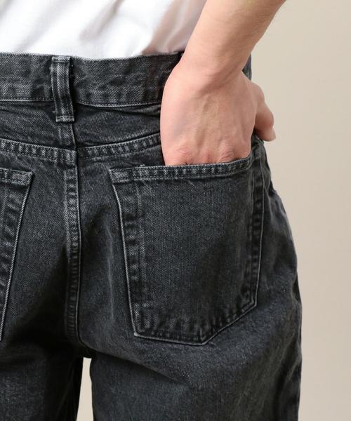 BEAUTY&YOUTH UNITED ARROWS(ビューティーアンドユースユナイテッドアローズ)の「BY バルーン デニムパンツ -MADE IN JAPAN- ◆(デニムパンツ・メンズ・ターコイズブルー/ブラック・30inch/32inch/28inch/34inch)」の5枚目の写真