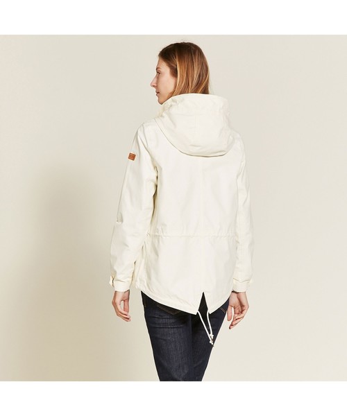 AIGLE（エーグル）の「透湿防水 レトロスター ジャケット（ブルゾン・レディース・ブルー/ベージュ/ピンク/ダークネイビー/レッド/オフホワイト・38/36/40）」の22枚目の写真