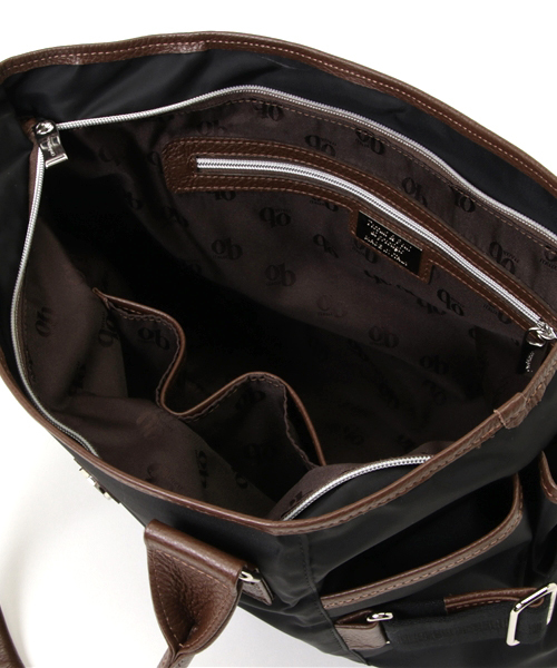 Orobianco（オロビアンコ）の「【Orobianco　オロビアンコ】　GRYDA-G　トートバッグ　Ａ４　/　90308（ショルダーバッグ・メンズ・ネイビー/レッド/ワインレッド/グレイッシュブルー/グレー/ブラック・FREE）」の10枚目の写真