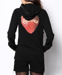 希少【ヒステリックグラマー】スカルベリー フーディー スタッズ パーカー F VcbaWqXdJ9Jg.jpg?width=768