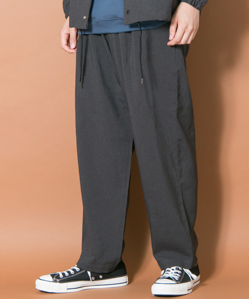 URBAN RESEARCH（アーバンリサーチ）の「URBAN RESEARCH iD　WOOLLY EASY TROUSER（その他パンツ・メンズ・チャコールグレー/ブラック/カーキ・MEDIUM/LARGE）」の3枚目の写真