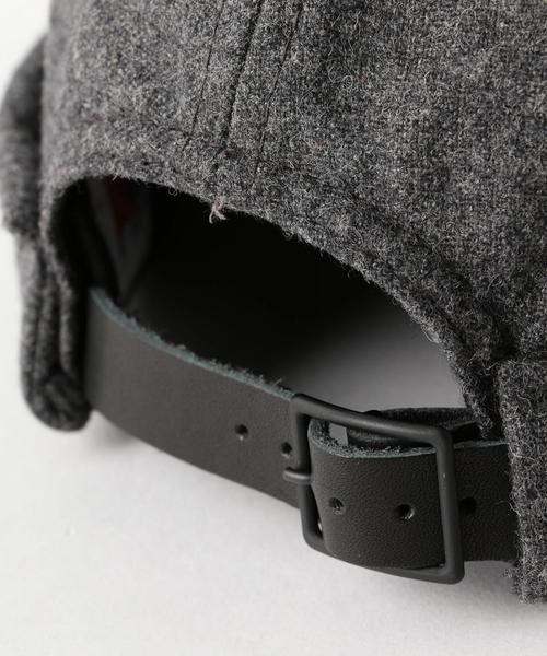 Base MFG（ベースエムエフジー）の「＜BASE MFG＞ P/W ROLL CAP/ロールキャップ ◆（キャップ・メンズ・ブラック/ダークグレー・FREE）」の5枚目の写真